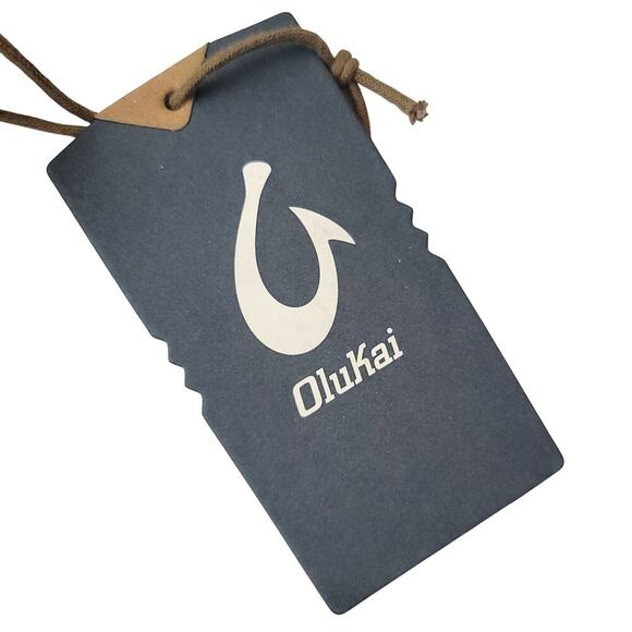 OluKai Women's Tiare Leather Beach Sandals, 10, Gold, Champagne, Summer, Resort - Picture 9 of 9